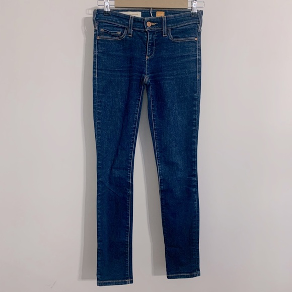 🤍 EUC Like New Pilcro Anthropologie Serif Skinny HR Jeans - Picture 2 of 8